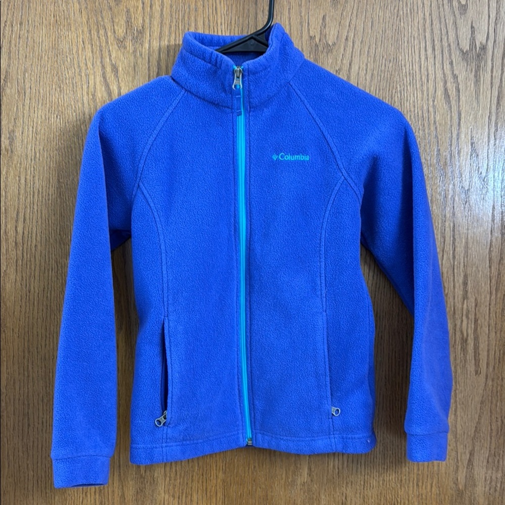 Columbia Vibrant Purple Full-Zip Fleece